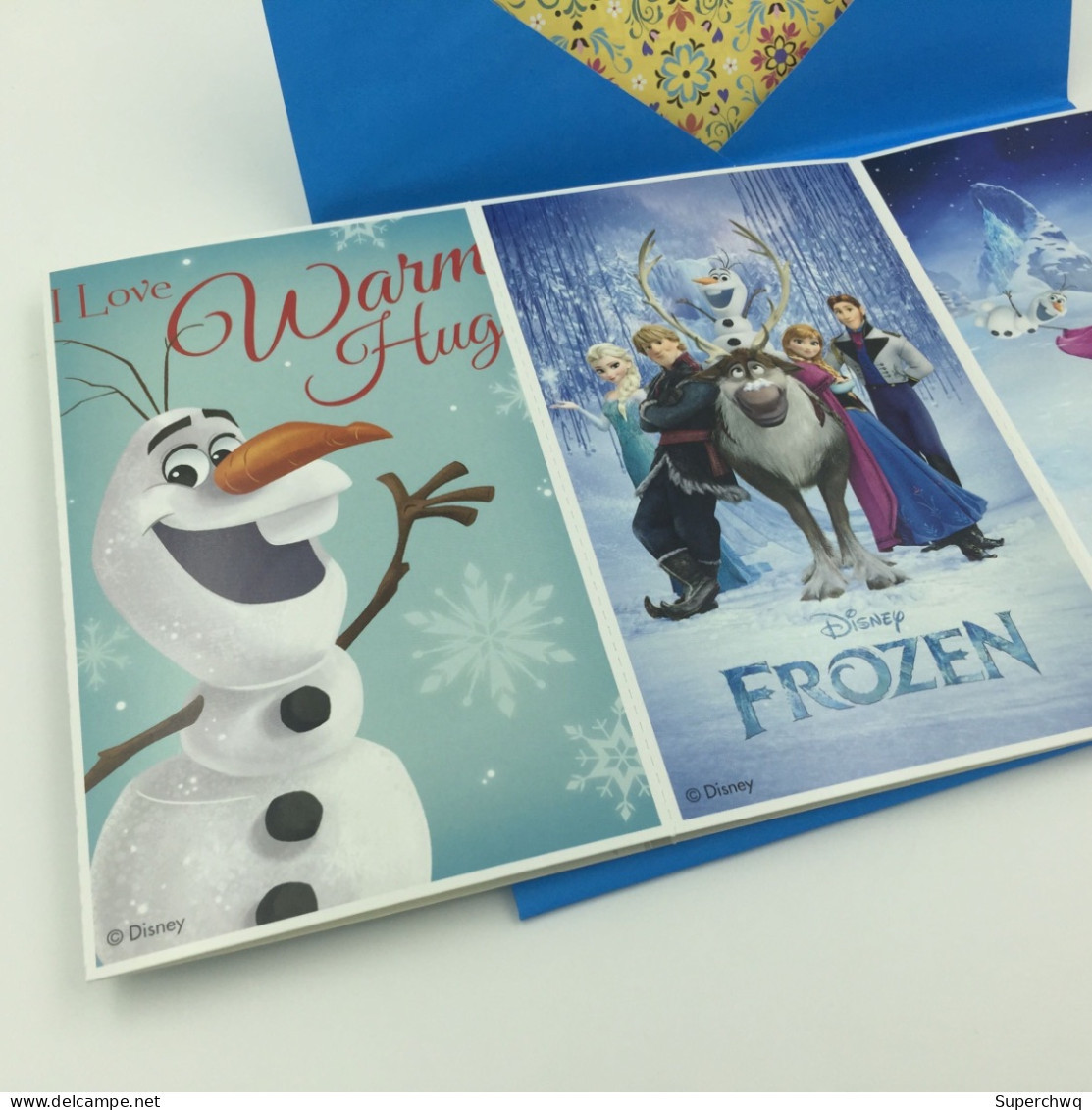 China Postcard,Shanghai Philatelic Corporation Releases Disney Ice And Snow Adventure Postcards - Postales