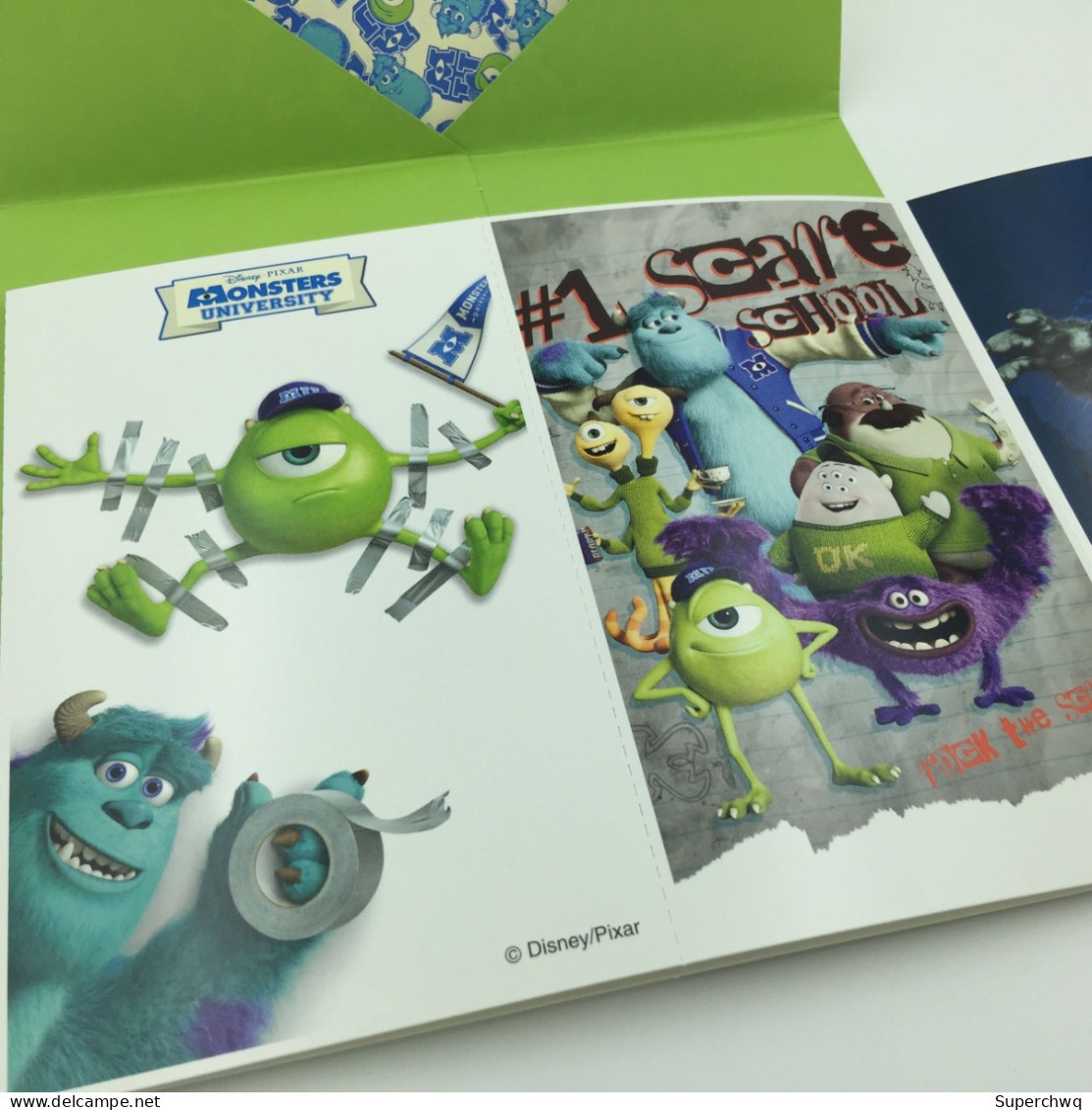 China Postcard,Shanghai Philatelic Corporation Releases Disney Monster University Postcards - Cartes Postales