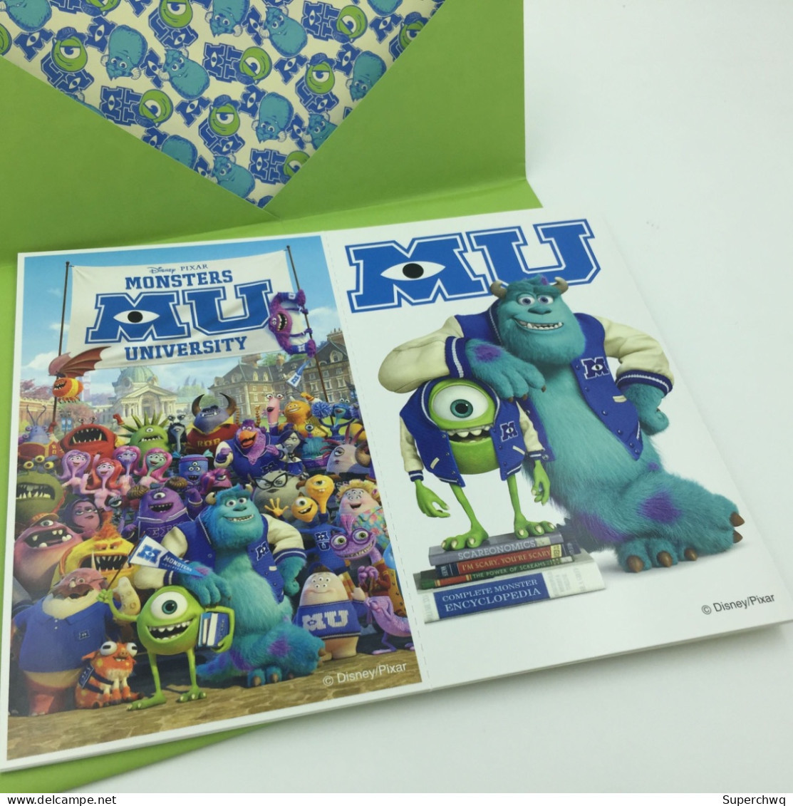 China Postcard,Shanghai Philatelic Corporation Releases Disney Monster University Postcards - Postcards