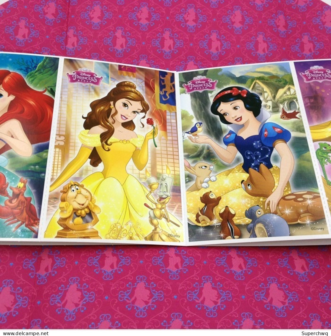 China Postcard,Shanghai Philatelic Corporation "Disney Princess" Postcard Set - Cartoline Postali