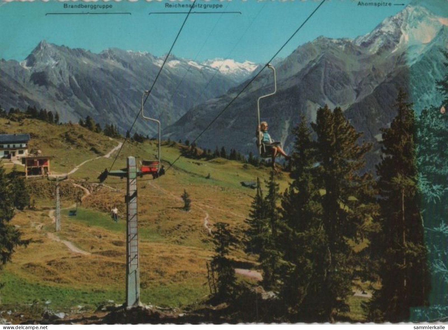 103494 - Österreich - Mayrhofen - Penken-Lift - 1972 - Schwaz