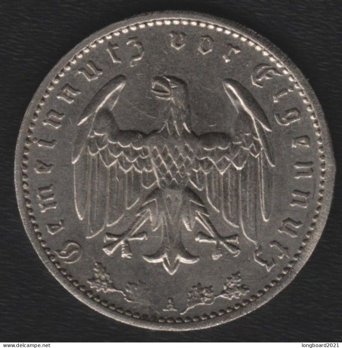 DEUTSCHES REICH - 1 REICHSMARK 1935A - 1 Marco & 1 Reichsmark