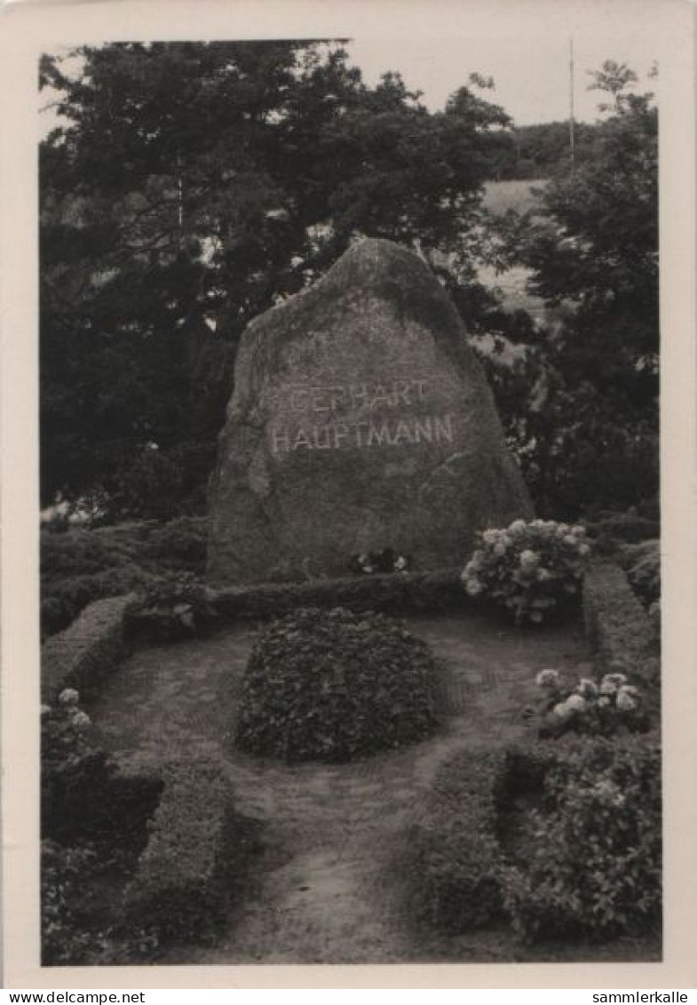 56213 - Hiddensee - Kloster, Gerhart Hauptmann Grabstätte - 1957 - Hiddensee