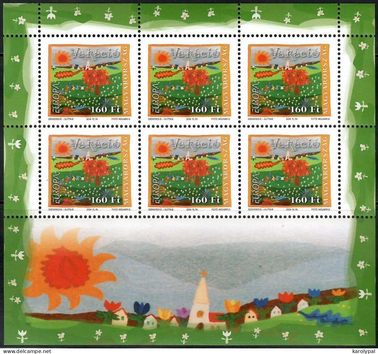 Hungary, 2004, Unused, EUROPA - Unused Stamps