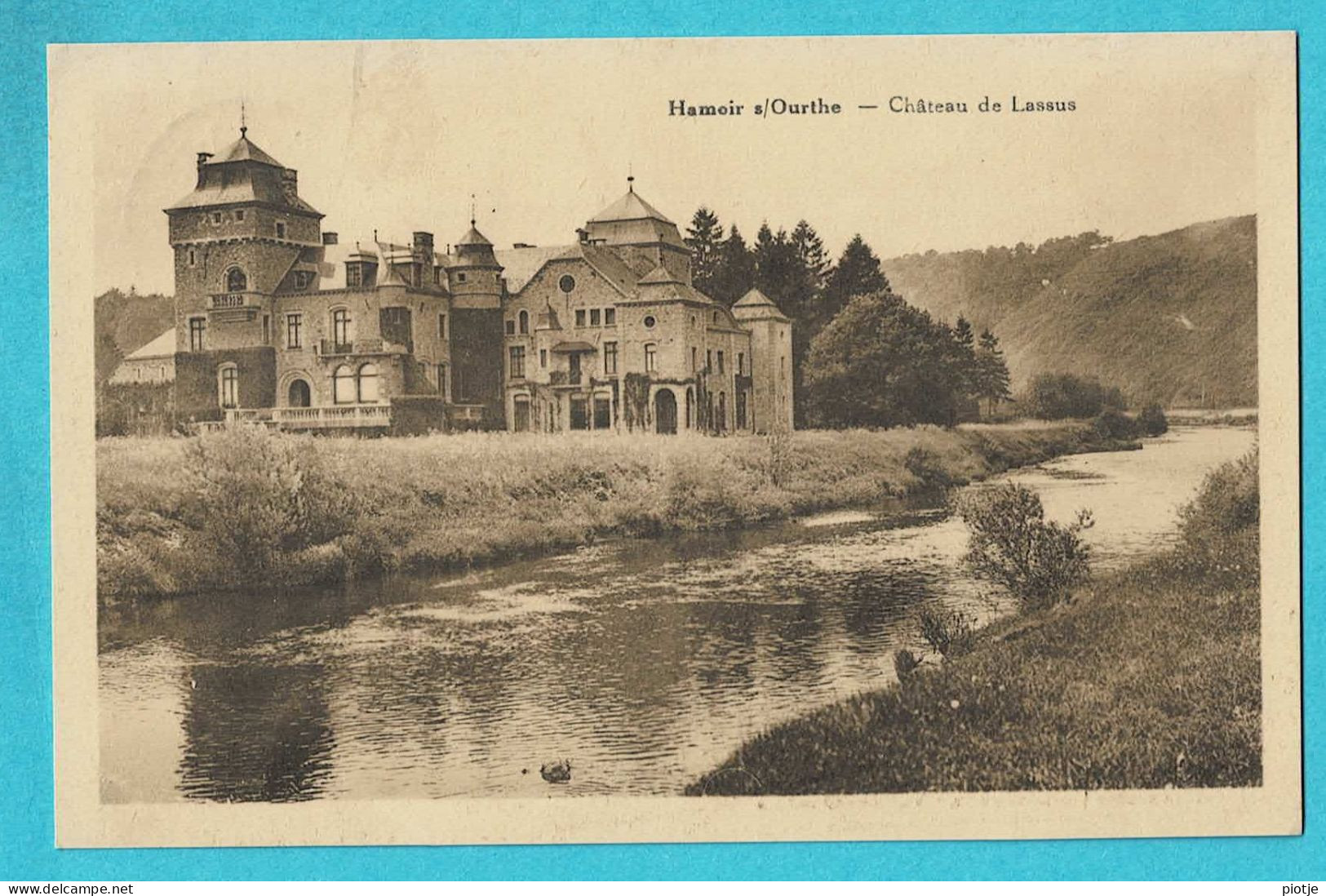 * Hamoir Sur Ourthe (Liège - La Wallonie) * (Cornet Pladys) Chateau De Lassus, Kasteel, Castle, Schloss - Hamoir