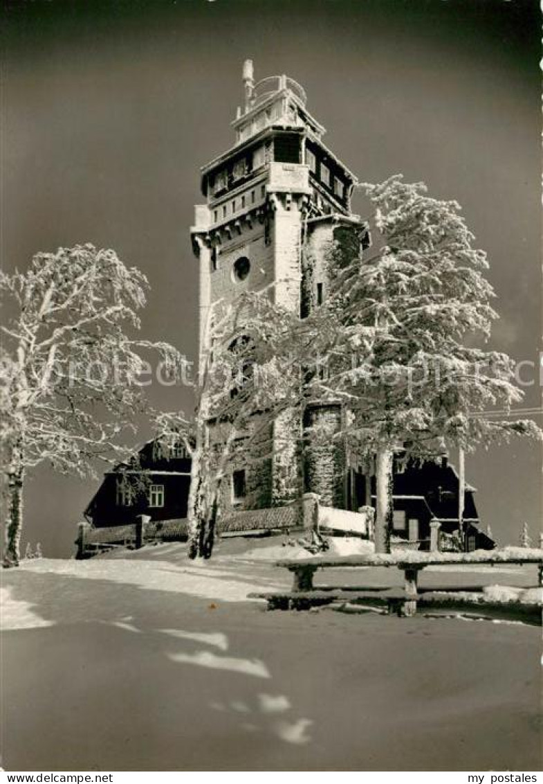 73032254 Auersberg Wildenthal Aussichtsturm Gaststaette Auersberg Wildenthal - Eibenstock