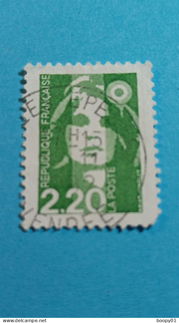 FRANCE - République Française - RF - Timbre 1991 : Marianne Du Bicentenaire, Type Briat - 2 F 20 - 1989-1996 Marianne (Zweihunderjahrfeier)