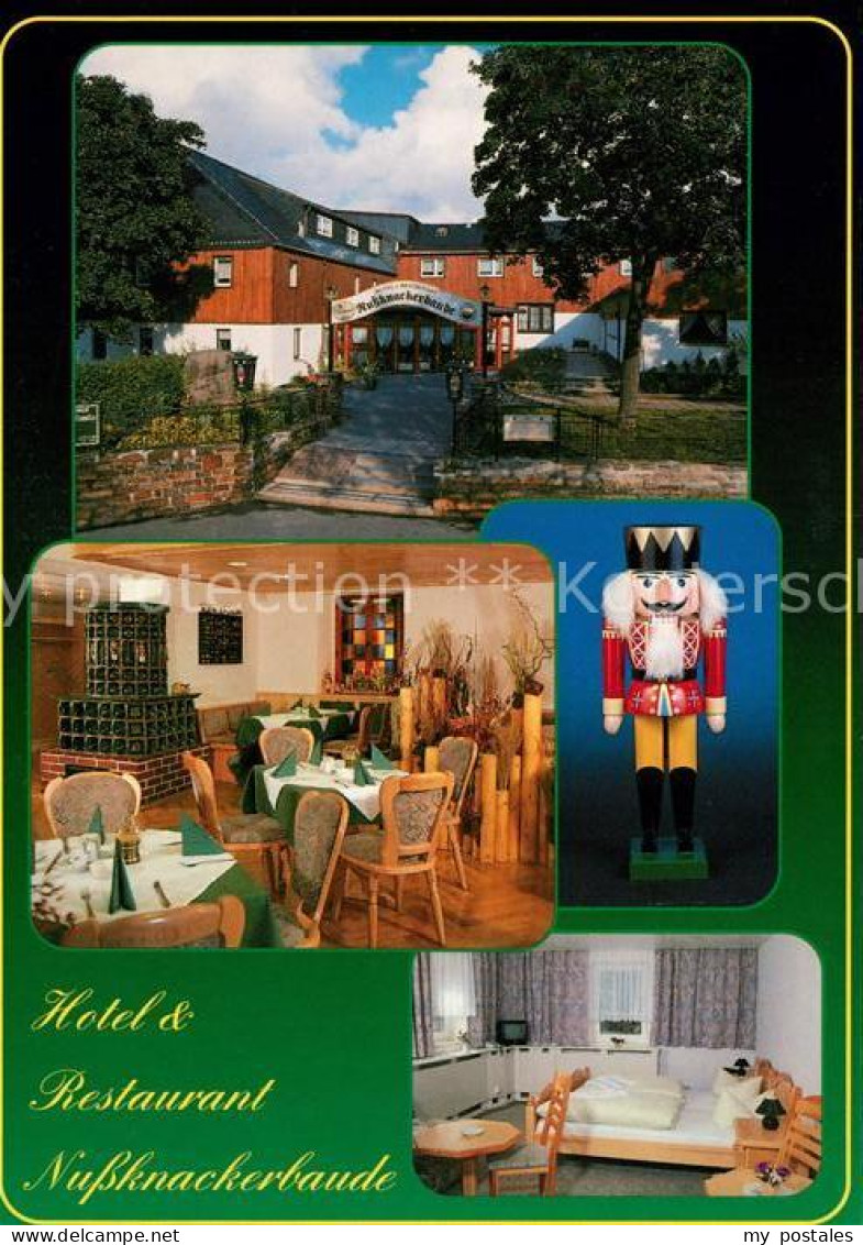 73031856 Seiffen Erzgebirge Nussknackerbaude Hotel Restaurant Kurort Seiffen - Seiffen