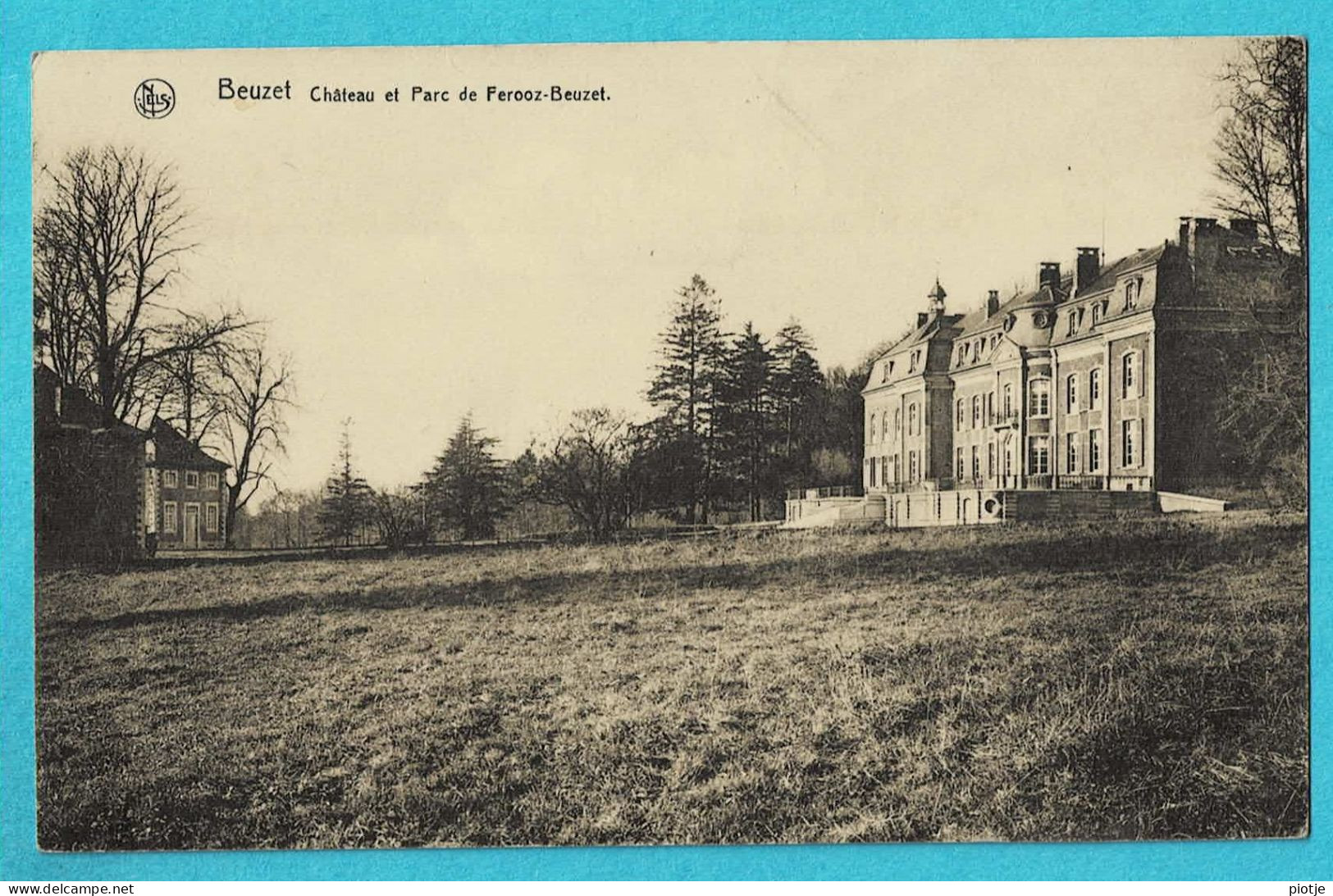 * Beuzet (Gembloux - Namur - La Wallonie) * (Nels, Photo Auguste Hoc) Chateau Et Parc De Ferooz Beuzet, Kasteel, Schloss - Gembloux