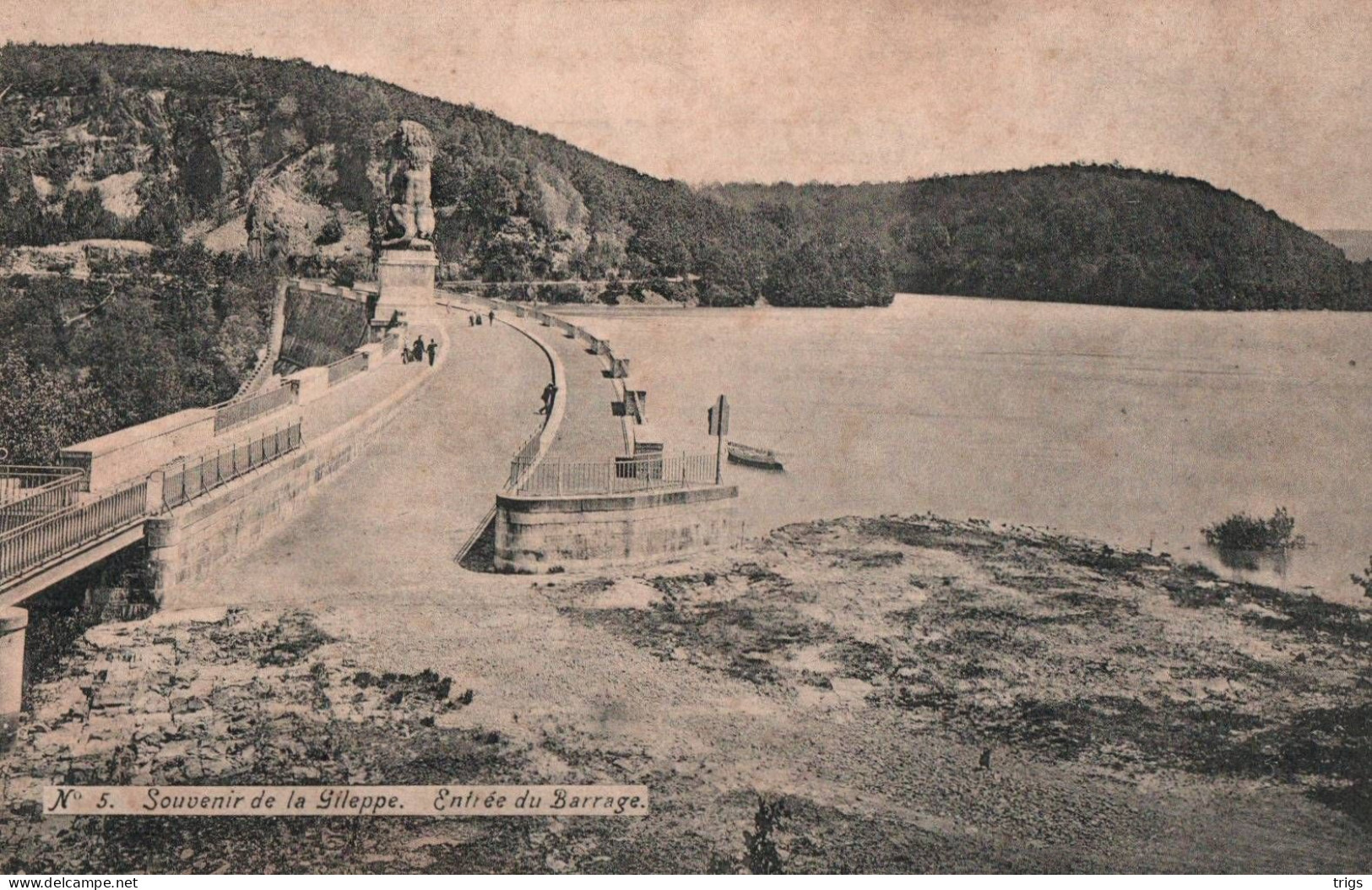 La Gileppe - Entrée Du Barrage - Gileppe (Dam)