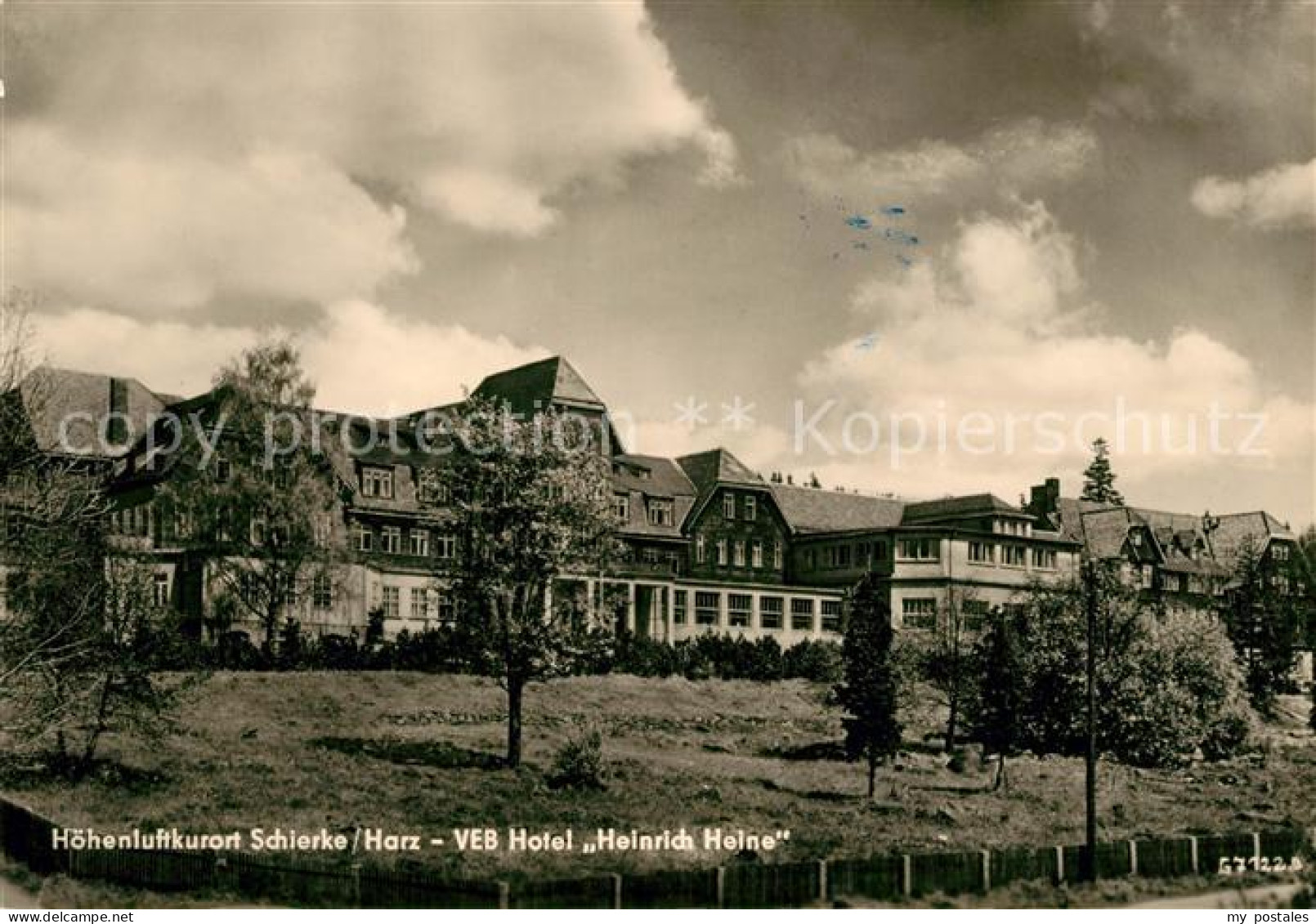 73031159 Schierke Harz VEB Hotel Heinrich Heine Schierke - Schierke