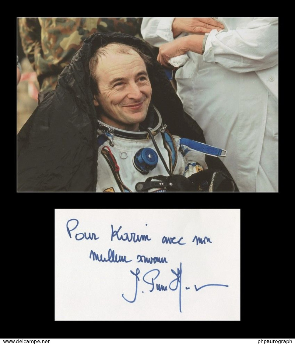 Jean-Pierre Haigneré - Spationaute Français - Carte Dédicacée + Photo - Flieger Und Astronauten