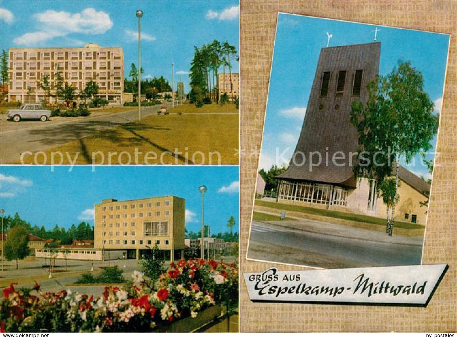 73030143 Mittwald Espelkamp Breslauer Strasse Thomaskirche Rathaus Espelkamp - Espelkamp