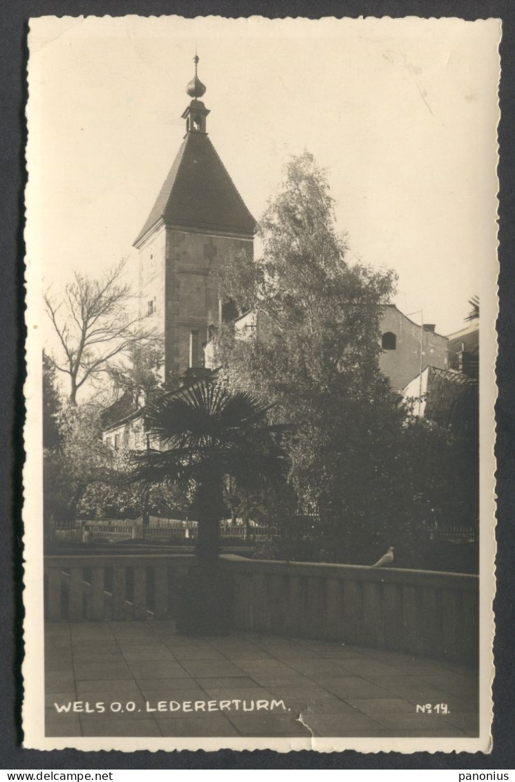 Wels Austria, Ledererturm, Year 1940 - Wels