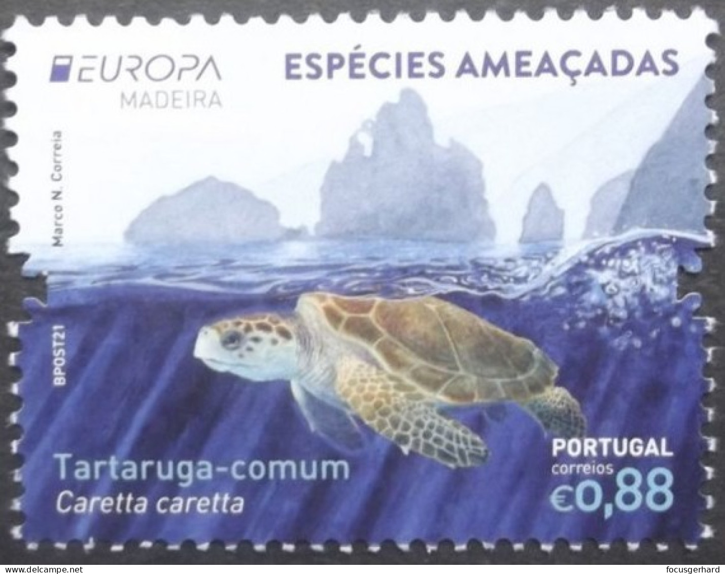 Madeira     Europa Cept   Gefährdete Nationale Tierwelt   2021    ** - 2021