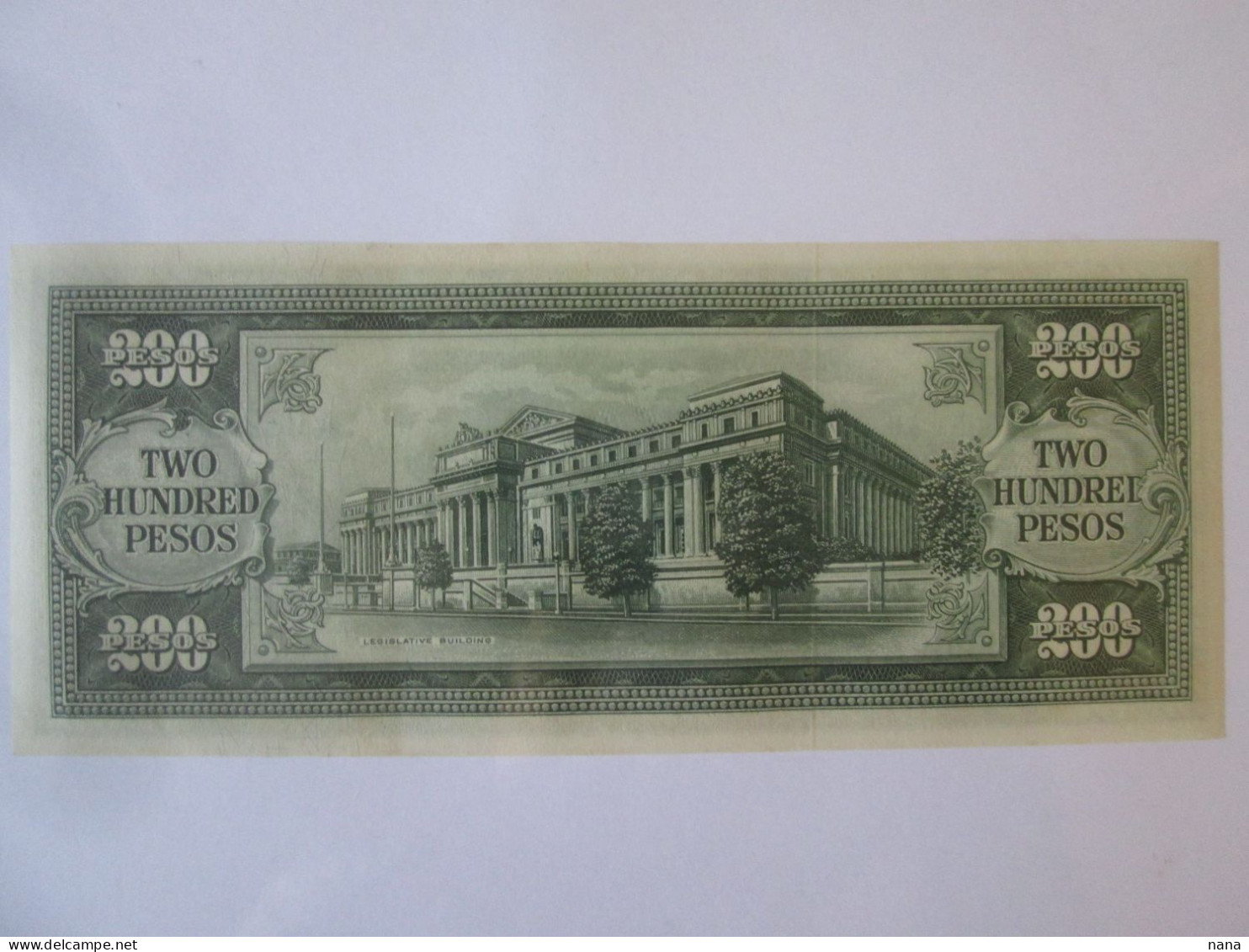 Philippines 200 Pesos 1949 UNC Banknote,see Pictures - Filipinas