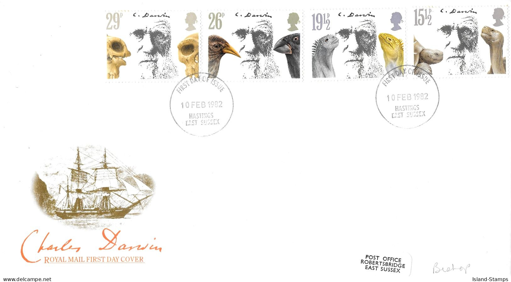 1982 Darwin Addressed FDC Tt - 1981-1990 Decimale Uitgaven