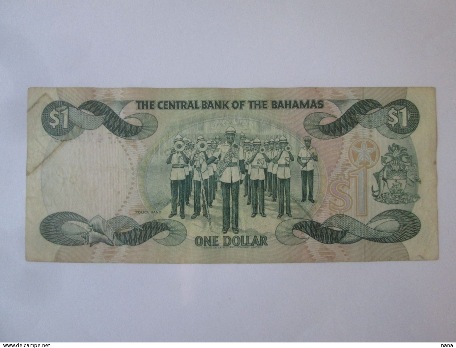 Bahamas 1 Dollar 1984 Banknote See Pictures - Bahamas