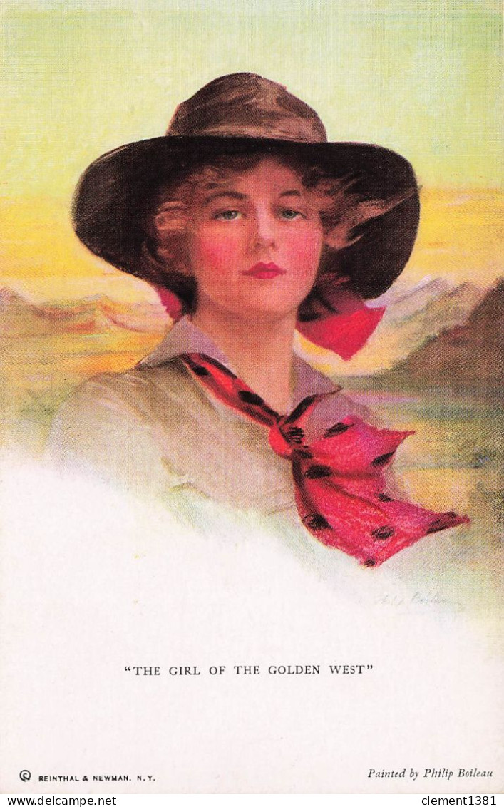 Illustrateur Illustration Philip Boileau The Girl Of The Golden West N°755 - Boileau, Philip