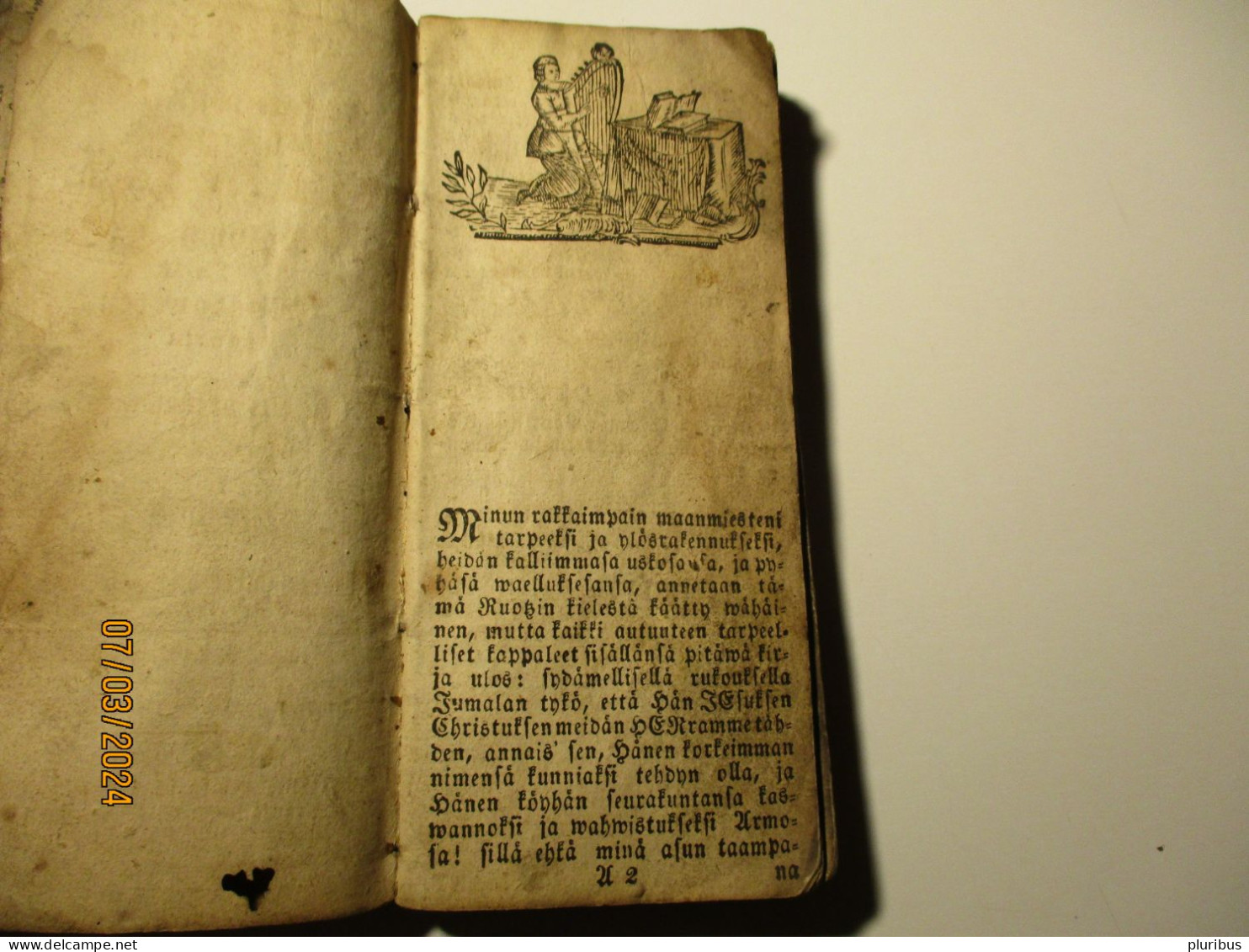 FINLAND 1831 SVEBILIUS Lutheruksen Wähän Katekismuksen  , 18-6 - Skandinavische Sprachen