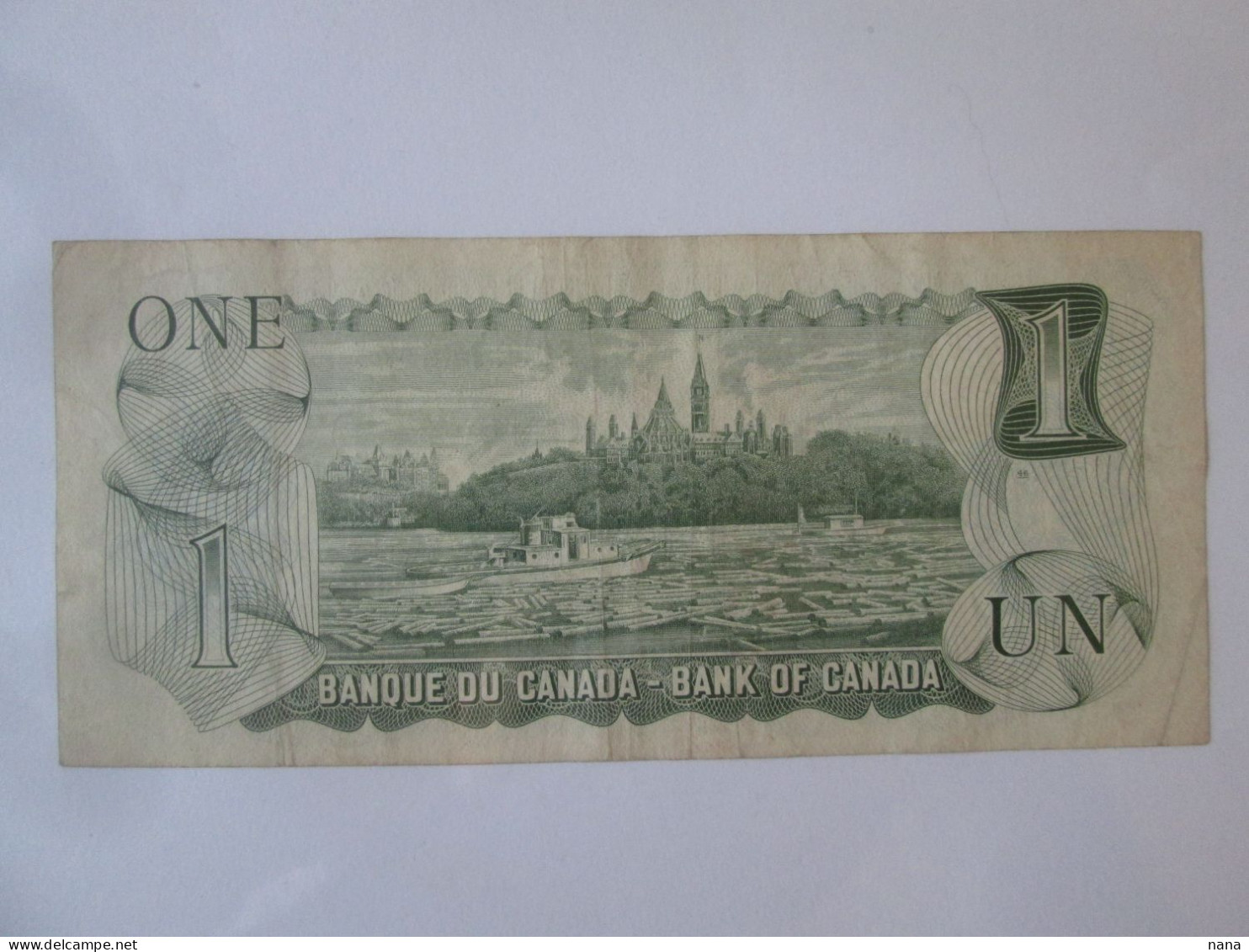 Canada 1 Dollar 1973 Banknote See Pictures - Kanada