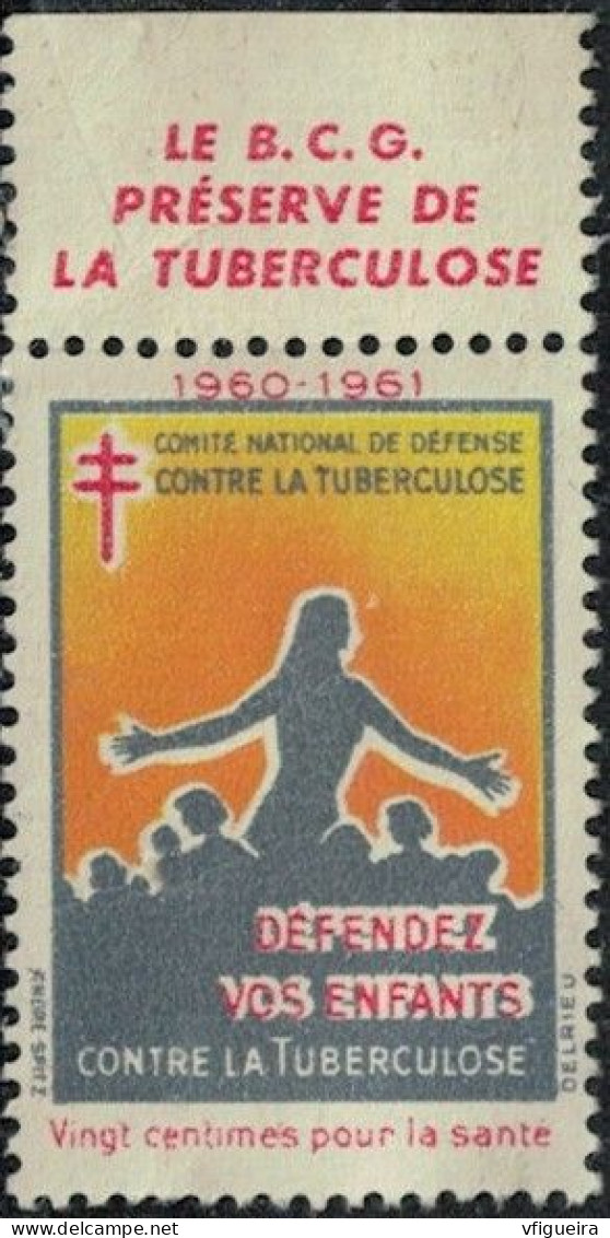 France 1960 - 1961 Cinderella Défendez Vos Enfants Contre La Tuberculose SU - Ficticios