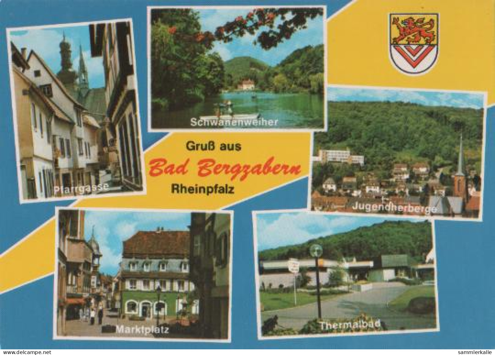 24199 - Bad Bergzabern U.a. Marktplatz - Ca. 1985 - Bad Bergzabern