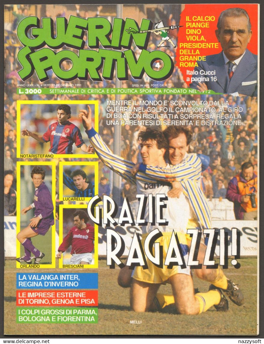 Guerin Sportivo 1991 N° 04 - Sport