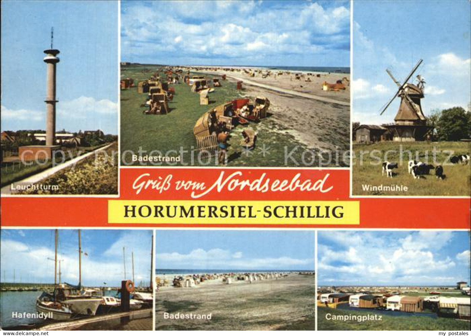 72535803 Schillig Nordseebad Leuchtturm Badestrand Windmuehle Hafenidyll Camping - Wangerland