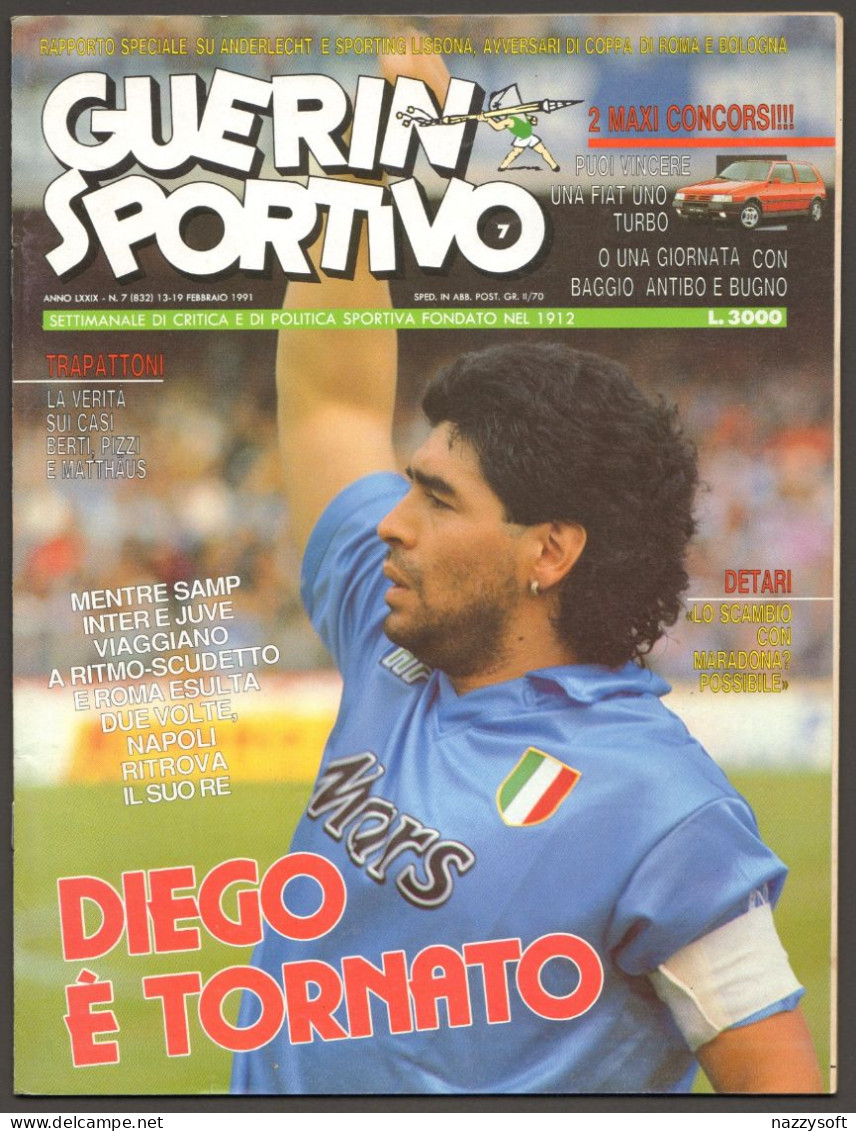 Guerin Sportivo 1991 N° 07 - Sport