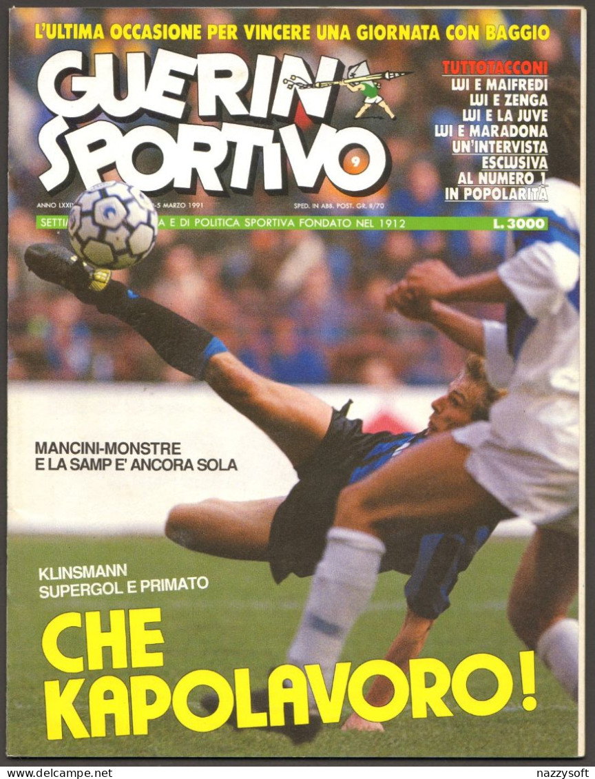 Guerin Sportivo 1991 N° 09 - Sports