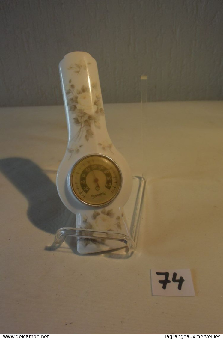 C74 Ancien Thermomètre Thermorecord Gilac Plastic - Medizinische Und Zahnmedizinische Geräte