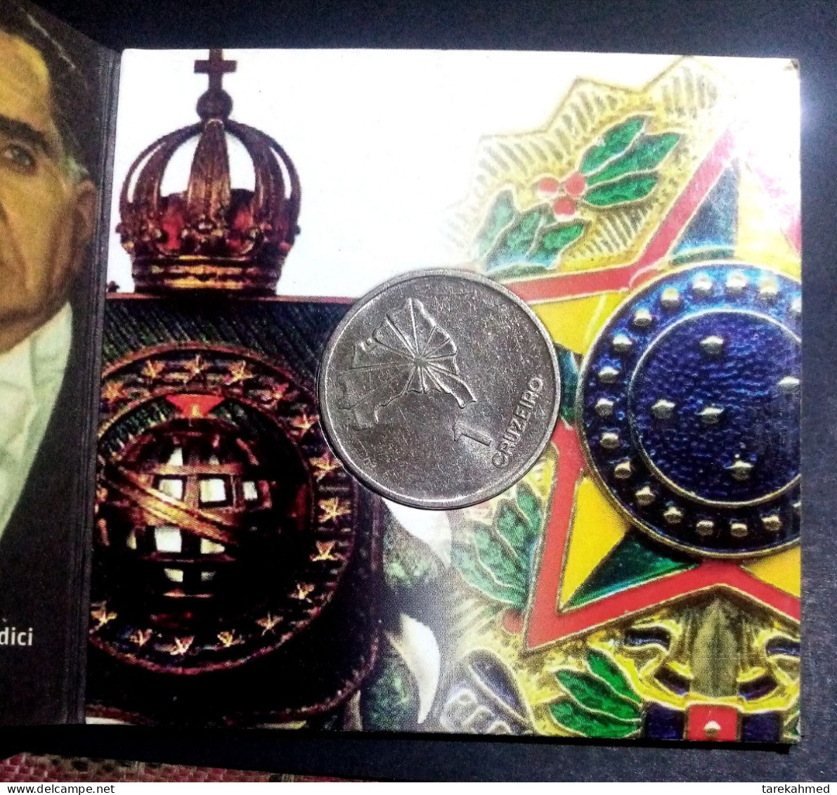 Brazil 1972, V Rare Folder Of The 1 CRUZEIRO, KM# 582, The Second Centenary Independent Anniv. UNC, Gomaa - Brésil