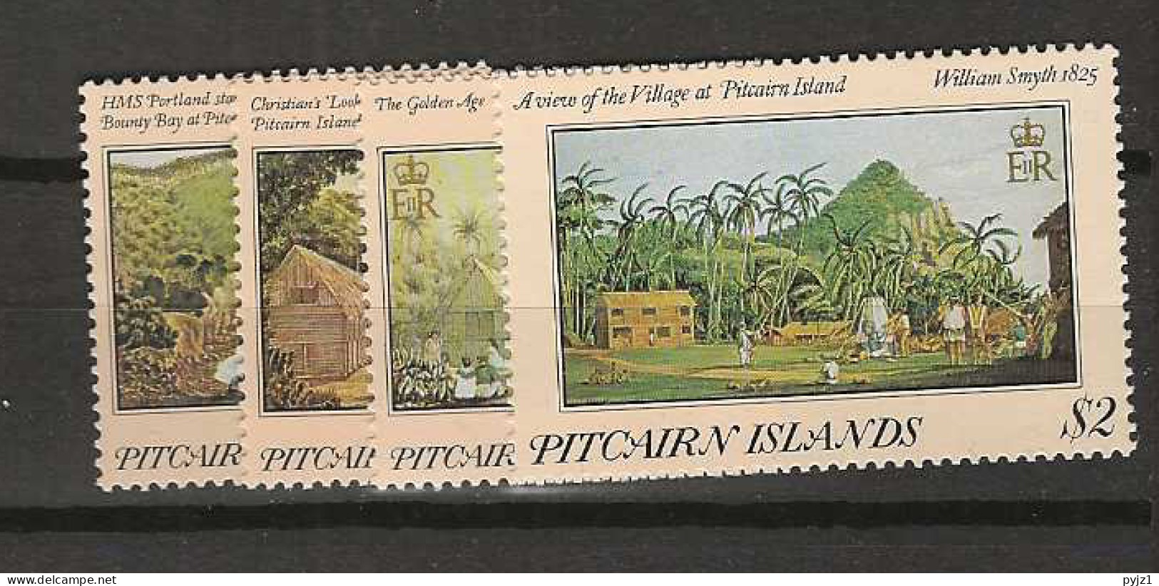 1985 MNH Pitcairn Isands Mi 257-60 Postfris** - Pitcairn Islands