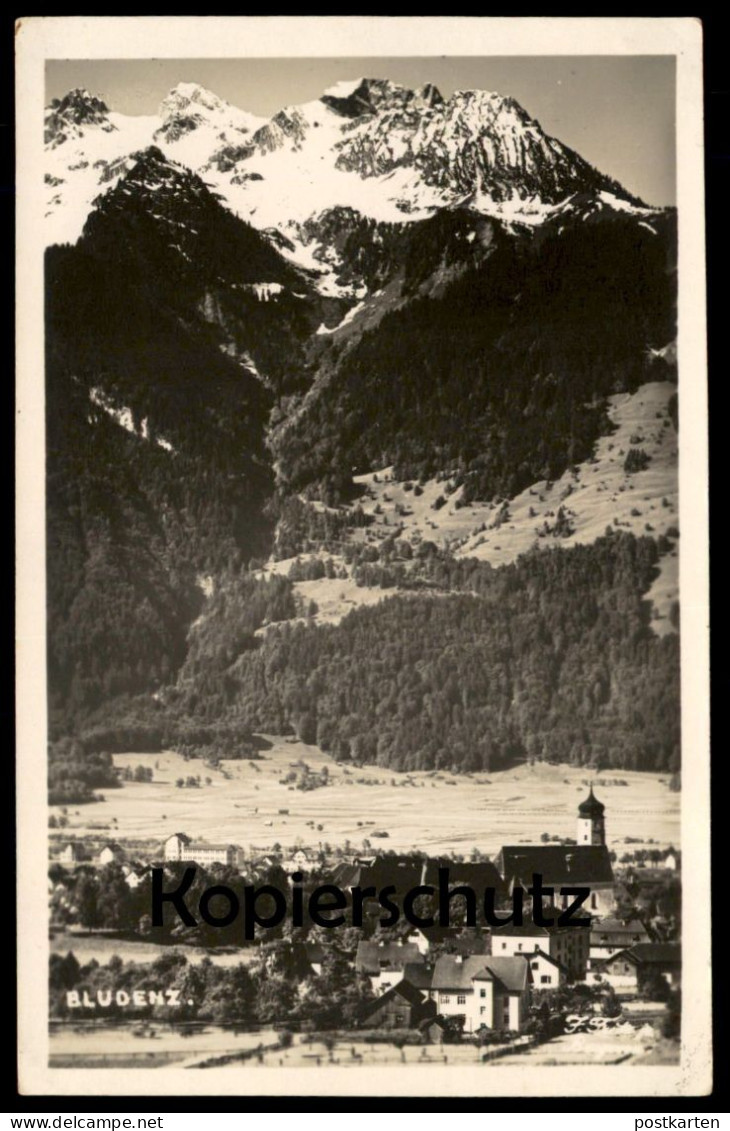 ALTE POSTKARTE BLUDENZ PANORAMA VORARLBERG MONTAFON ÖSTERREICH Austria Autriche Cpa Postcard AK Ansichtskarte - Bludenz