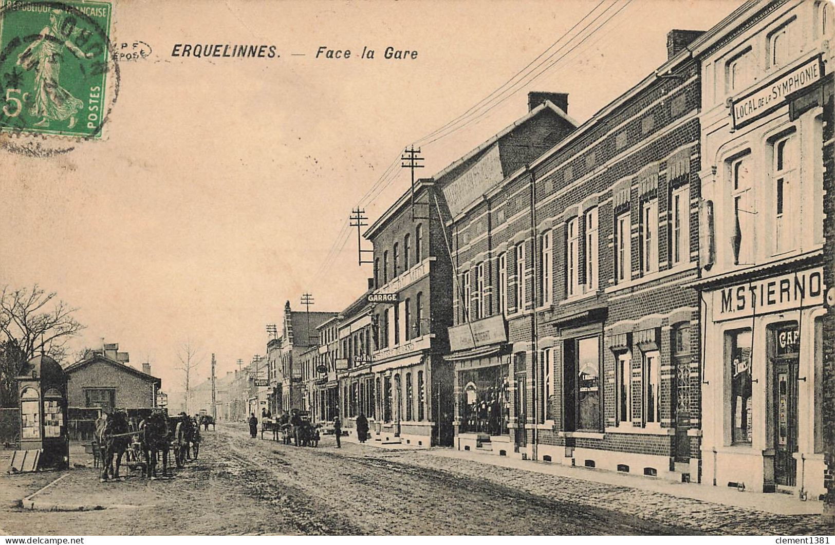 Erquelinnes Face La Gare - Erquelinnes