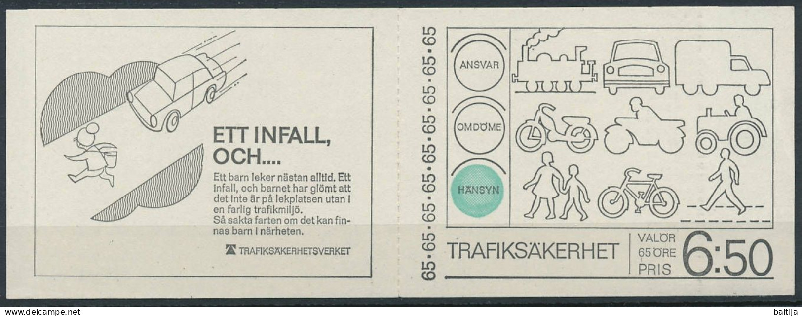 H.247 Booklet ** MNH / Traffic Safety - Unfälle Und Verkehrssicherheit