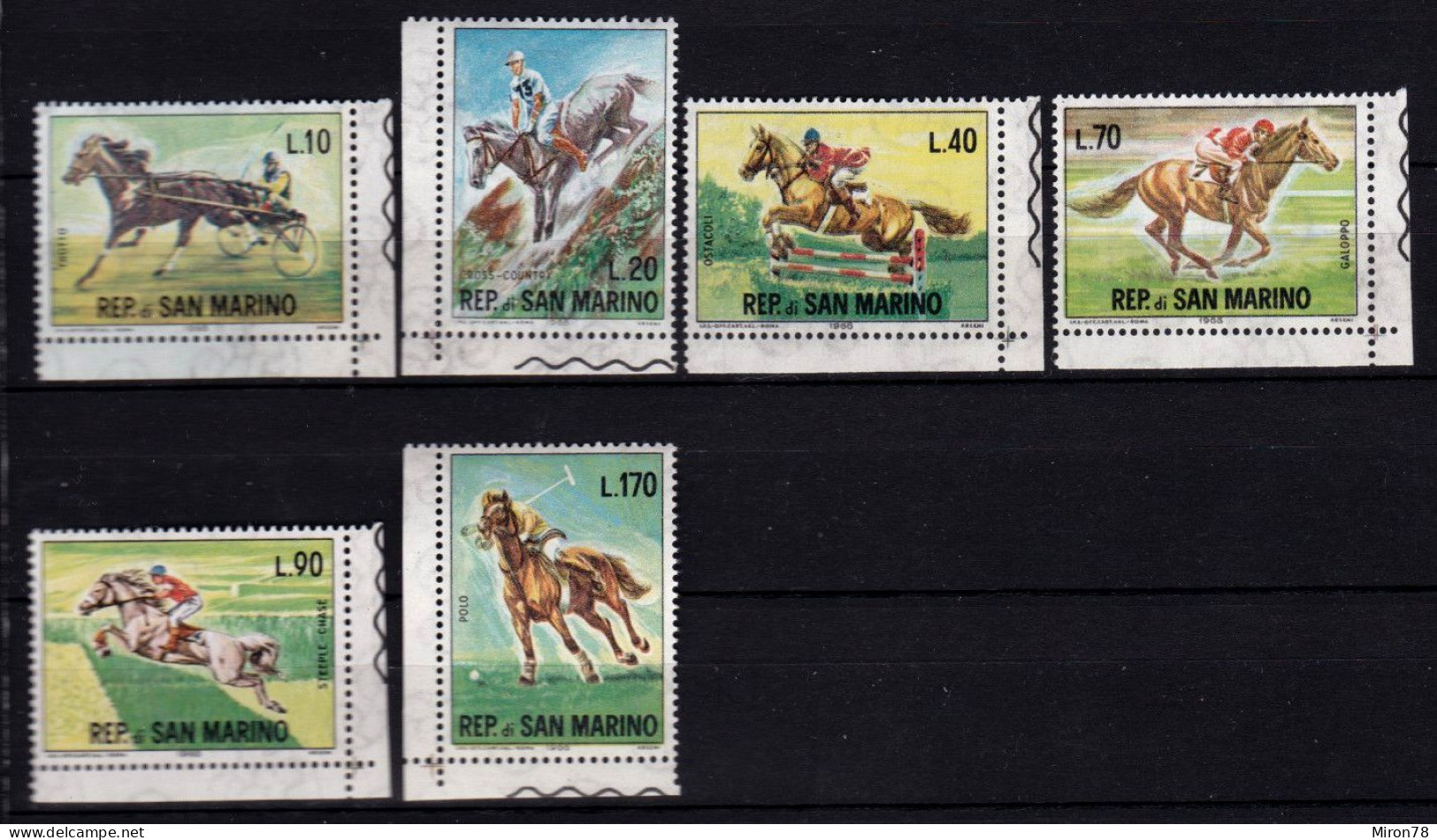 Stamps SAN MARINO MNH Lot2 - Unused Stamps