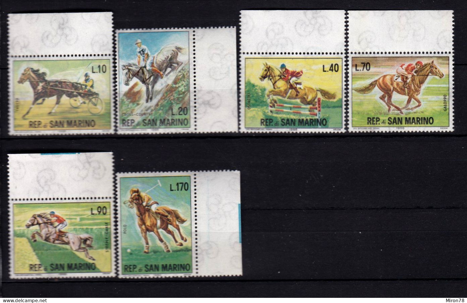 Stamps SAN MARINO MNH Lot3 - Unused Stamps