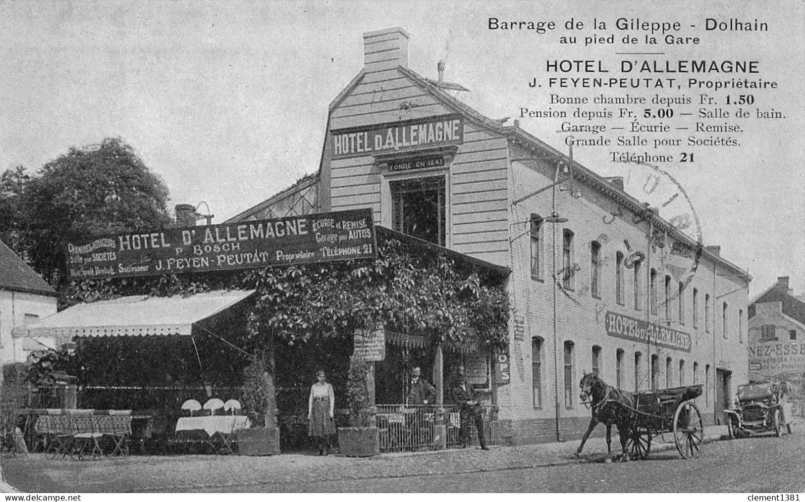 Barrage De La Gileppe Dolhain Hotel D'allemagne - Gileppe (Stuwdam)