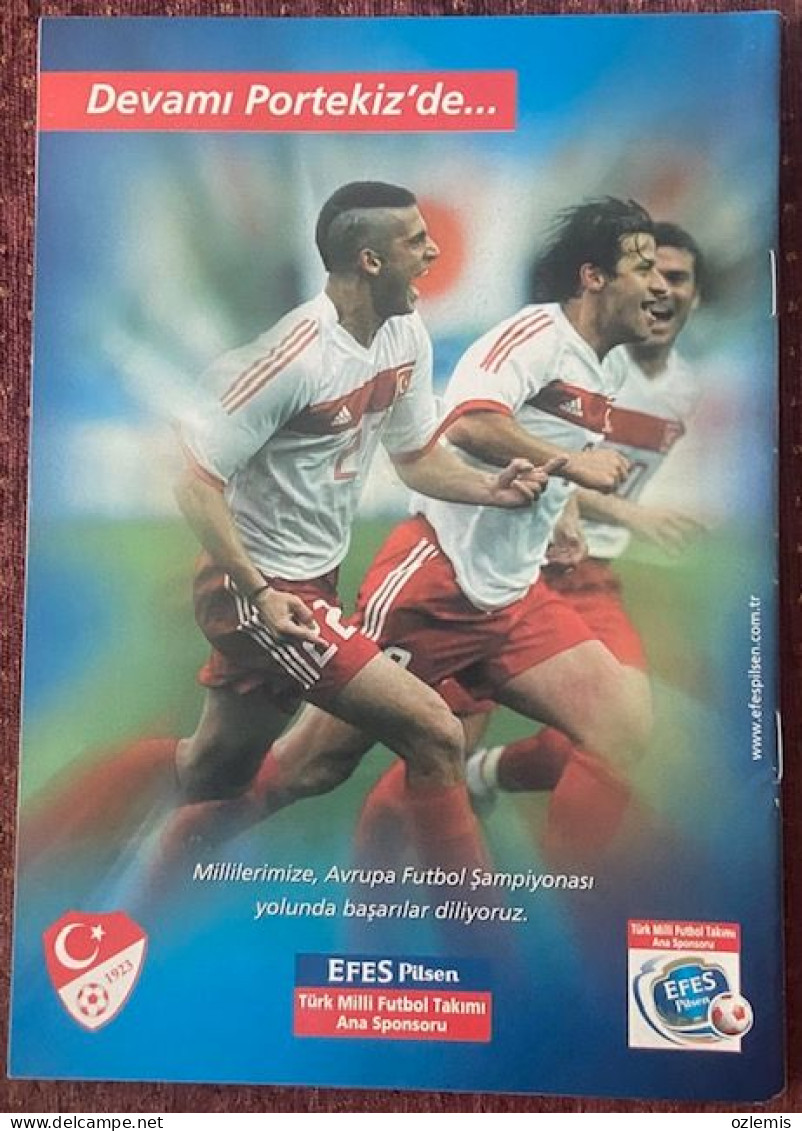 TURKEY - SLOVAKIA ,EUROPA CUP  ,MATCH , SCHEDULE ,2002 - Tickets D'entrée