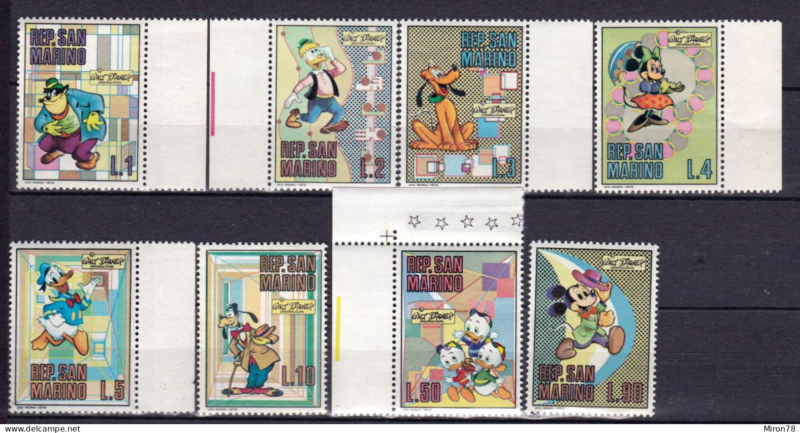 Stamps SAN MARINO MNH Lot5 - Unused Stamps