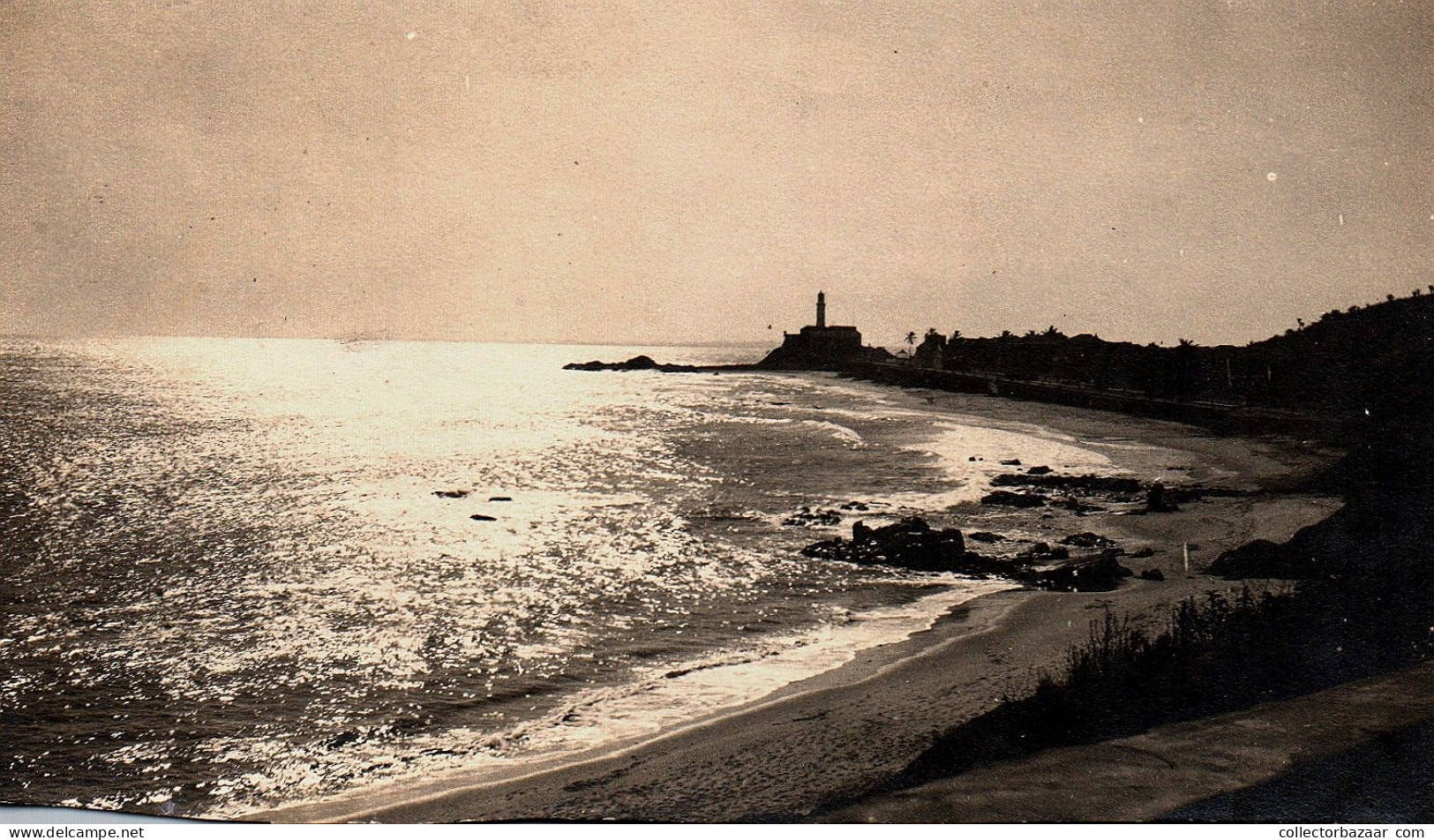 Real Photo Lighthouse Antilles Cuba Puerto Rico Brazil Bahia Or Spain - Lighthouses