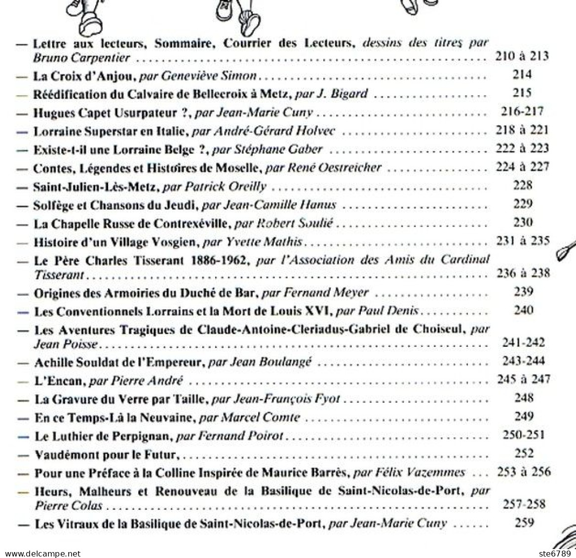 LA REVUE LORRAINE POPULAIRE N° 77 1987 Contes De Moselle , St Julien Metz , Saint Léonard Vosges , Armoiries Bar , Vaudé - Lorraine - Vosges