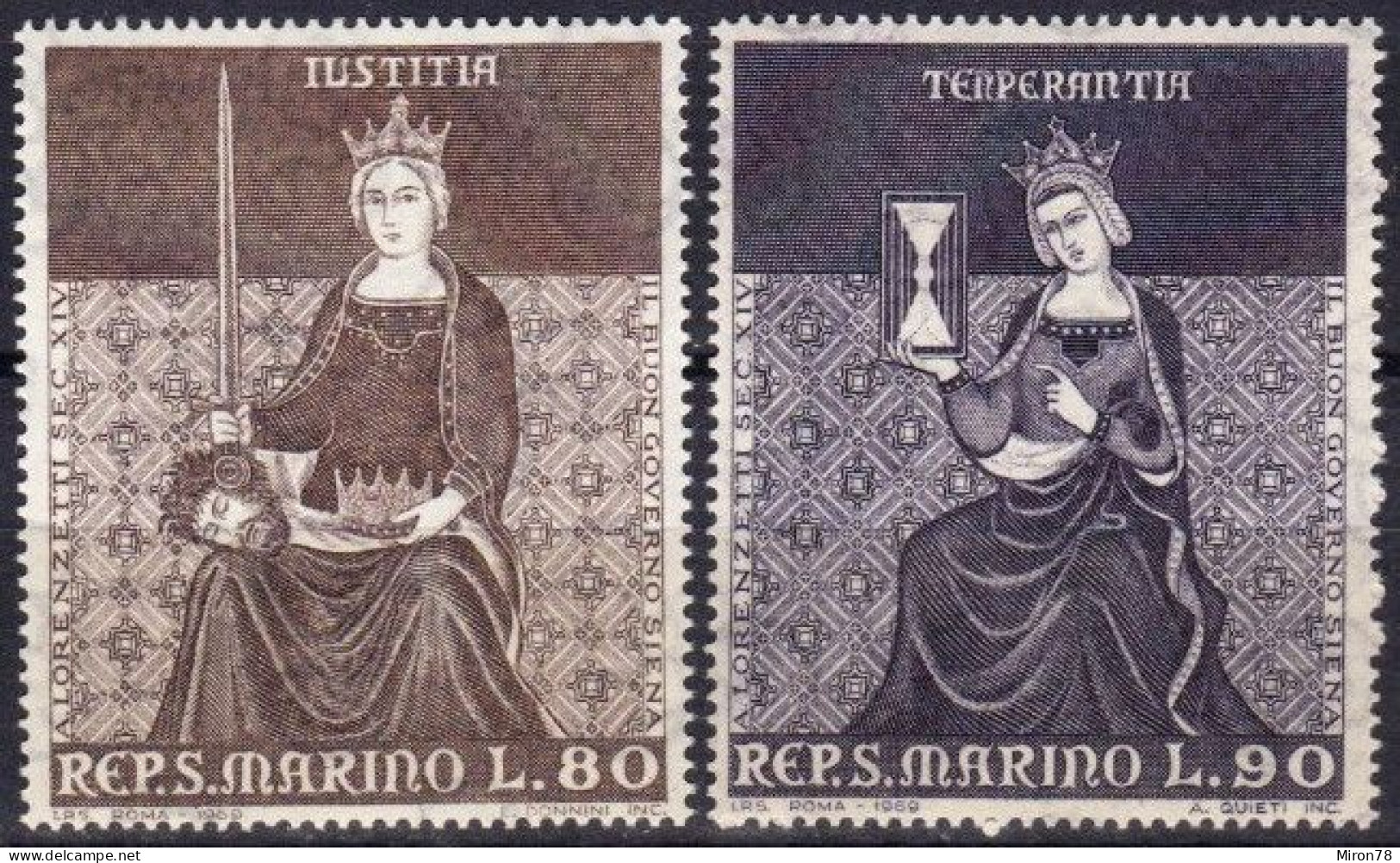 Stamps SAN MARINO MNH Lot14 - Unused Stamps