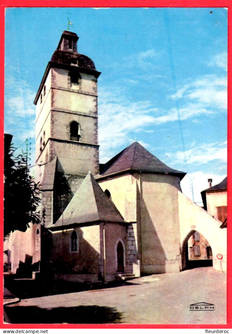 64 - M59495CPM - ARUDY - Eglise Et Vieille Porte - Très Bon état - PYRENEES-ATLANTIQUES - Arudy