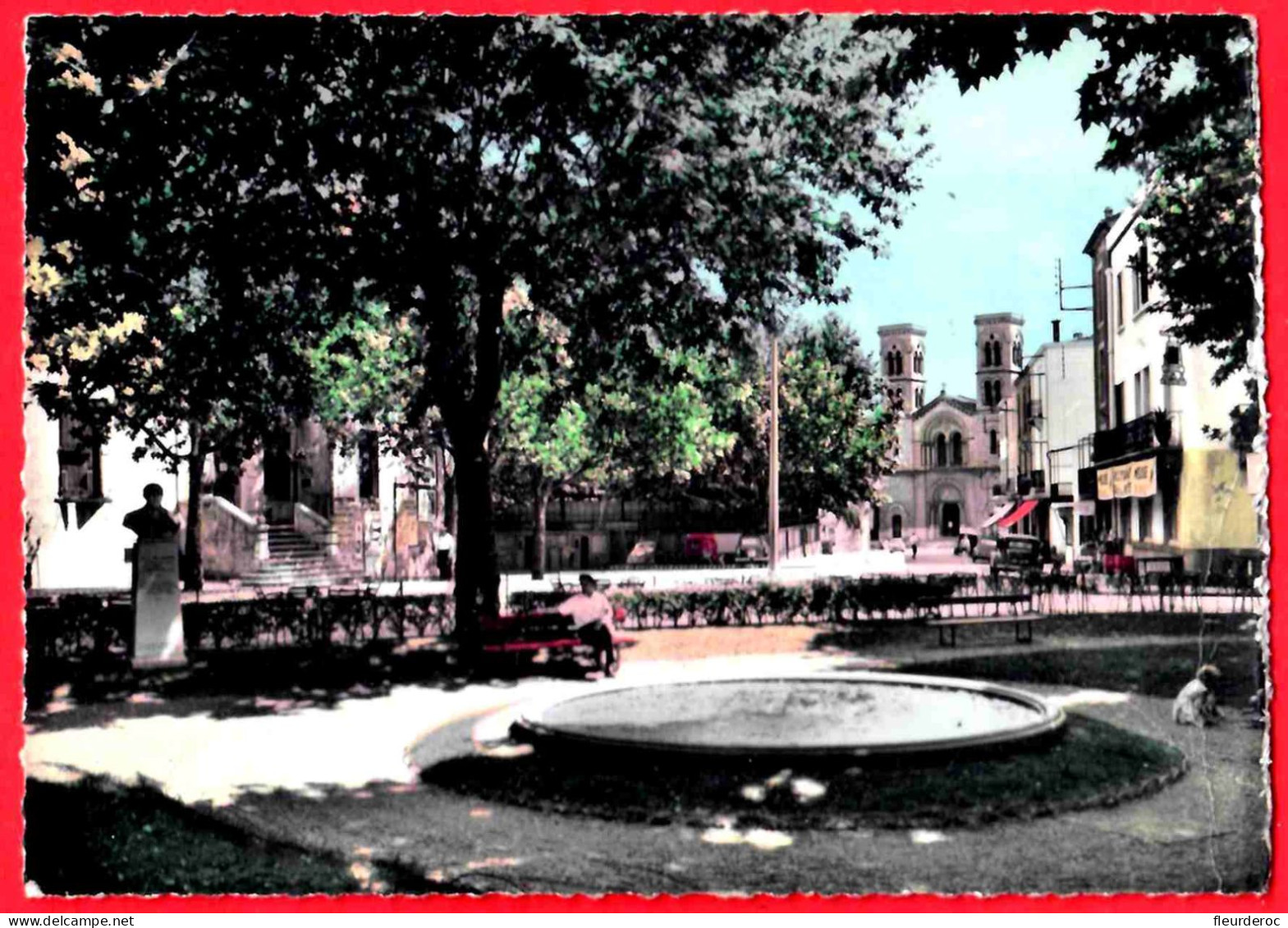 34 - M59511CPM - GANGES - 1962 - Jardin Du Plan De L'Hormeau - Très Bon état - HERAULT - Ganges