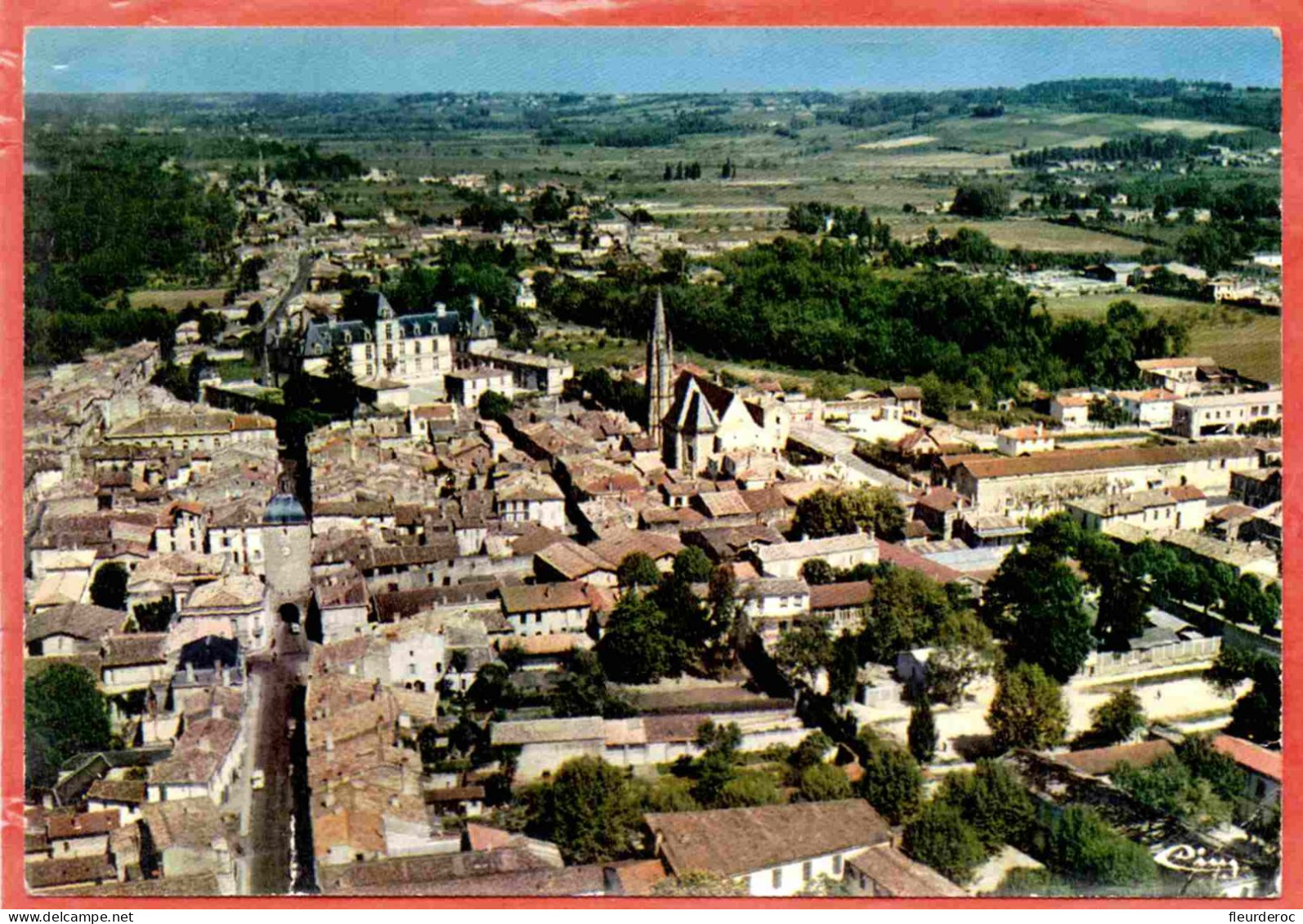 33 - M59382CPM - CADILLAC SUR GARONNE - Vue Générale Aérienne - Très Bon état - GIRONDE - Cadillac