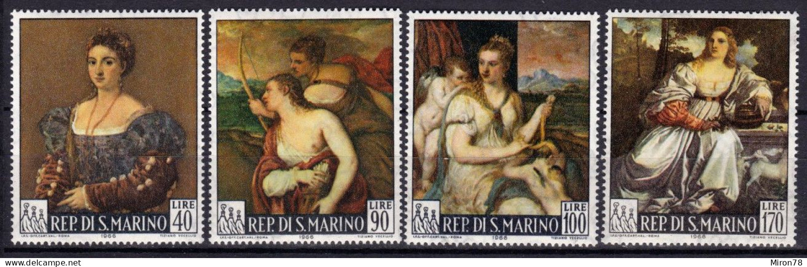 Stamps SAN MARINO MNH Lot21 - Unused Stamps