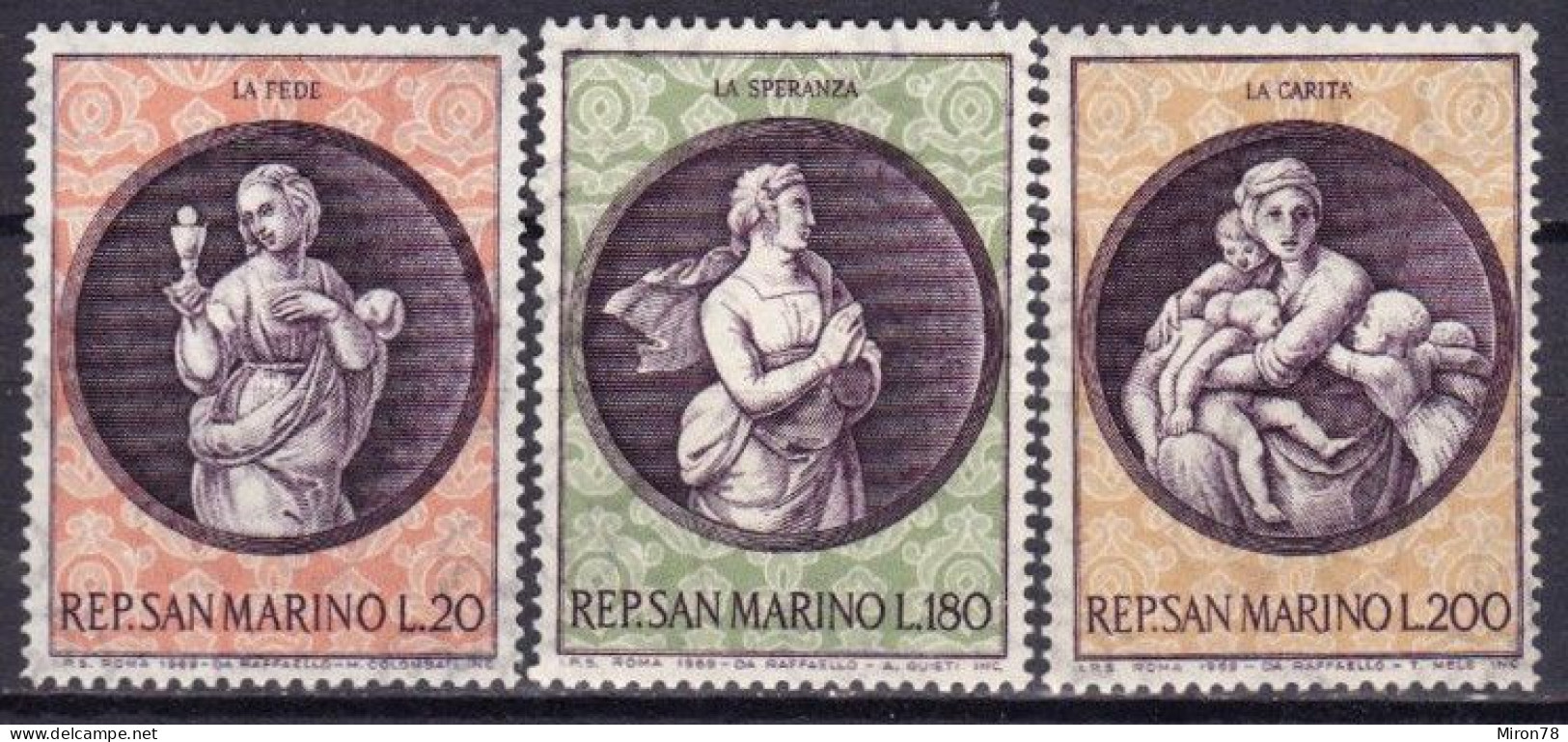 Stamps SAN MARINO MNH Lot30 - Unused Stamps